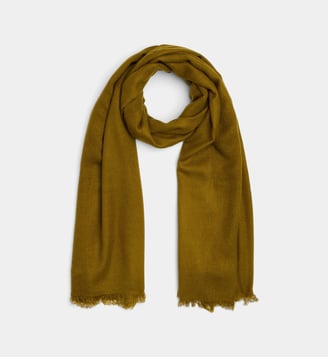 Echarpe Jardin F - Galeries Lafayette - Kaki bronze