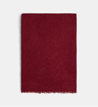 Echarpe Jardin F - Galeries Lafayette - Rouge sangria