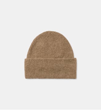 Bonnet One alpaga et laine - Samsoe Samsoe - Beige