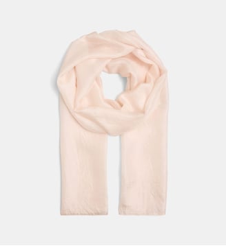 Foulard Hugo D soie - Galeries Lafayette - Beige