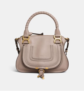 Petit sac à main Marcie en cuir grainé - Chloé - Parme