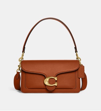 Sac à main Tabby 26 en cuir grainé - Coach - Camel