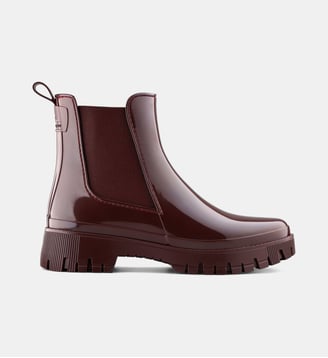 Boots Chelsea de pluie Peachy 02 vegan - Lemon Jelly - Bordeaux