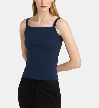 Débardeur ajusté May Cami coton bio - Flore Flore - Navy