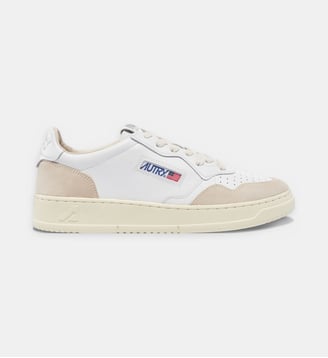 Baskets basses Medalist LS33 - Autry - Blanc et beige
