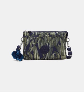 Sac à main Riri B synthétique - Kipling - Bleu et vert