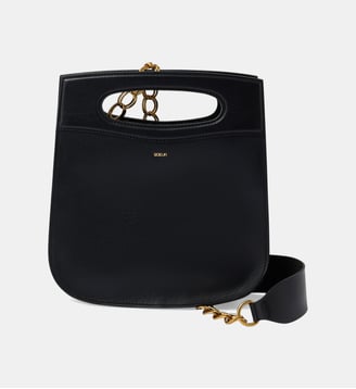 Sac à main Chéri en cuir de buffle - Soeur - Noir