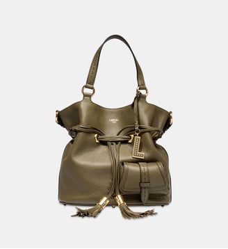 Sac seau Premier Flirt cuir - Lancel - Kaki