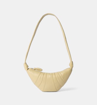 Sac à main Croissant Small en cuir - Lemaire - Beige clair