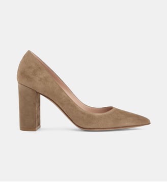 Escarpins Piper 85 en cuir - Gianvito Rossi - Taupe