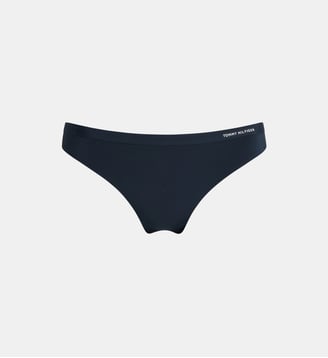 Culotte nylon dentelle - Tommy Hilfiger - Bleu foncé