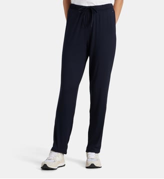 Pantalon de pyjama fluide nylon stretch - Tommy Hilfiger - Bleu marine