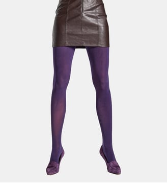Collants opaques 50D - Le Bourget - Purple