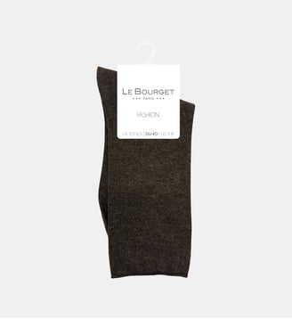 Chaussettes unies en modal - Le Bourget - Multicolore