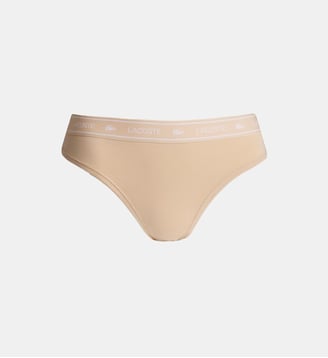 String signature coton stretch - Lacoste - Beige
