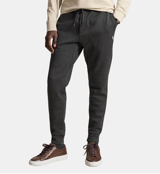 Pantalon de jogging droit en coton mélangé - Polo Ralph Lauren - Gris 47
