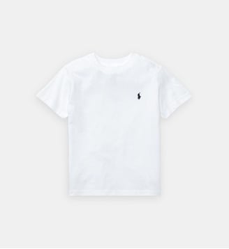 T-shirt droit en coton - Polo Ralph Lauren - Blanc