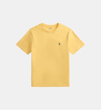 T-shirt droit en coton - Polo Ralph Lauren - Jaune ambre