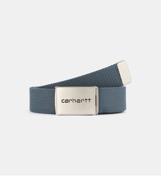 Ceinture en toile - Carhartt WIP - Bleu grisé