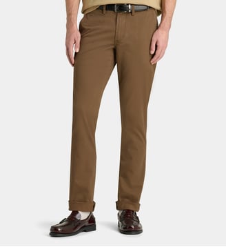 Pantalon chino slim Bedford coton stretch - Polo Ralph Lauren - Marron