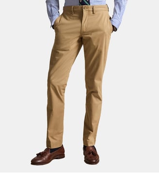 Pantalon chino slim Bedford coton stretch - Polo Ralph Lauren - Brun