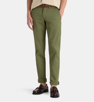 Pantalon chino slim Bedford coton stretch - Polo Ralph Lauren - Olive