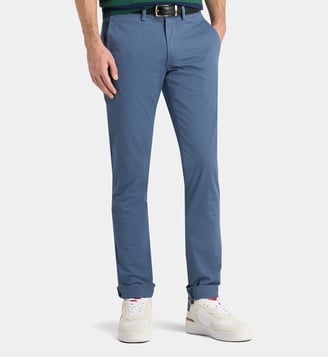 Pantalon chino slim Bedford coton stretch - Polo Ralph Lauren - Bleu délavé