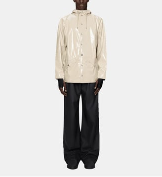 Imperméable Jacket unisexe mi-long - Rains - Écru
