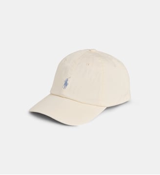 Casquette logo Pony brodé coton - Polo Ralph Lauren - Écru
