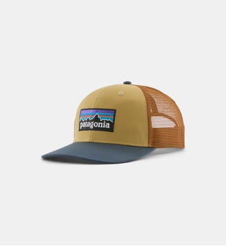 Casquette trucker P-6 Logo - Patagonia - Ocre