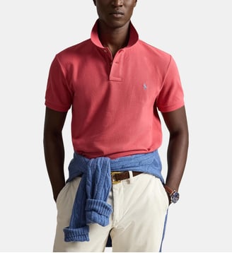 Polo Custom Fit en coton  - Polo Ralph Lauren - Pastel