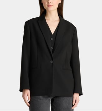 Veste blazer cintrée Paul - Galeries Lafayette - Noir