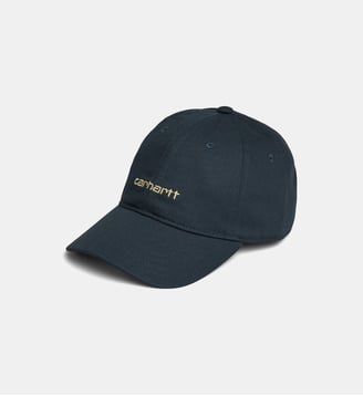 Casquette Script en toile de coton - Carhartt WIP - Bleu nuit