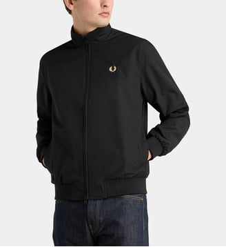 Blouson droit uni - Fred Perry - Noir