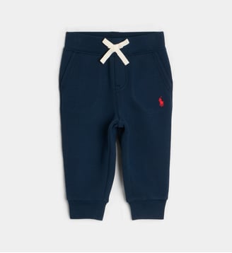 Jogging droit en molleton - Polo Ralph Lauren - Bleu marine