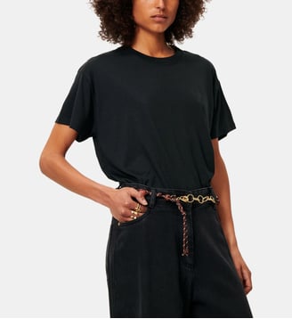 T-shirt Too ample et court - Sessùn - Noir