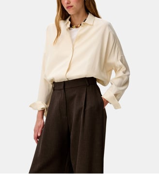 Chemise ample et fluide Lady D - Sessùn - Crème