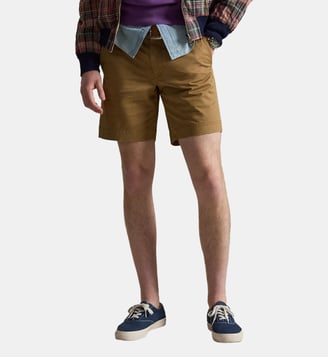Bermuda chino droit stretch - Polo Ralph Lauren - Marron
