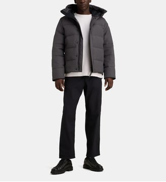 Parka courte MacMillan capuche matelassée - Canada Goose - Gris moyen