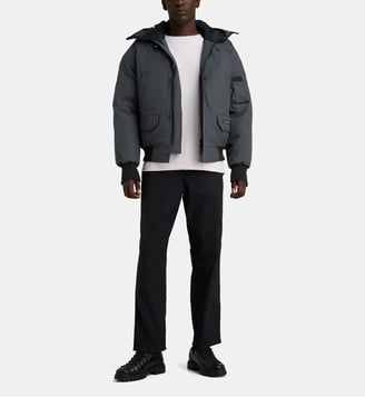 Parka courte Chilliwak capuche - Canada Goose - Gris granit