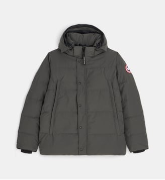 Parka courte Wyndham capuche - Canada Goose - Granite grey