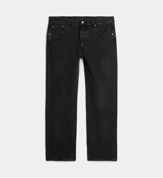 Jean droit 501 coton - Levi's - Gris