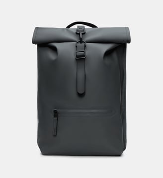 Sac à dos Rolltop Rucksack - Rains - Gris foncé