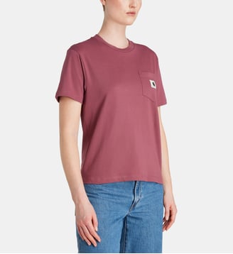 T-shirt Pocket coton bio - Carhartt WIP - Violet