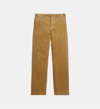 Pantalon droit coton velours côtelé - Polo Ralph Lauren - Beige foncé