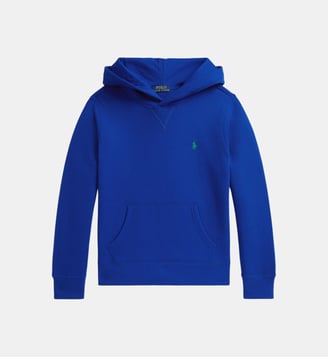 Hoodie pony en coton - Polo Ralph Lauren - Bleu saphir