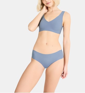 Culotte Zero Feel 2.0 Hipster - Sloggi - Bleu gris