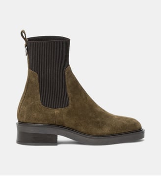 Boots en cuir - Bocage - Vert