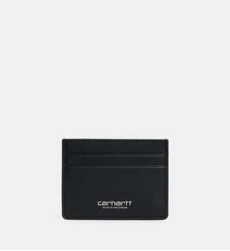 Porte-cartes Vegas en cuir - Carhartt WIP - Noir