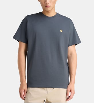 T-shirt loose Chase en coton  - Carhartt WIP - Bleu grisé
